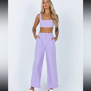 Princess Polly Huxley Set Lilac